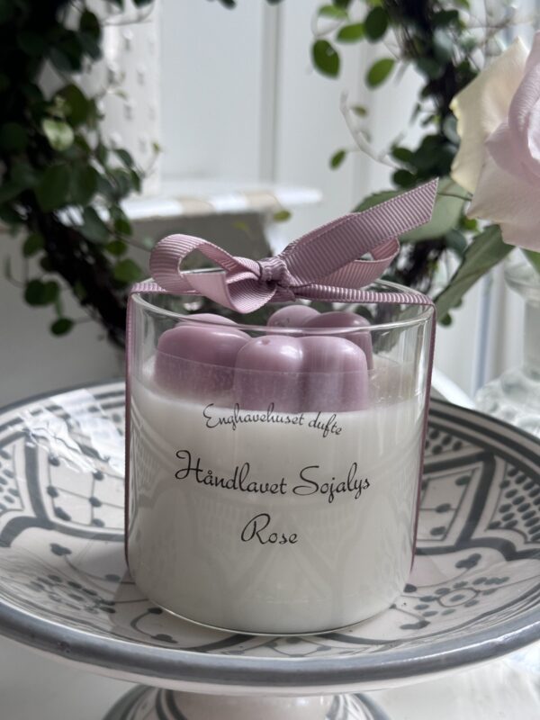 Duftlys-hjertelys rose