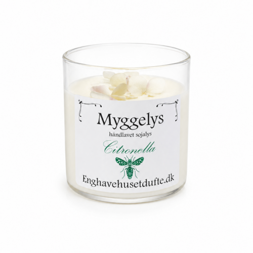 Duftlys- myggelys - hvide hortensia
