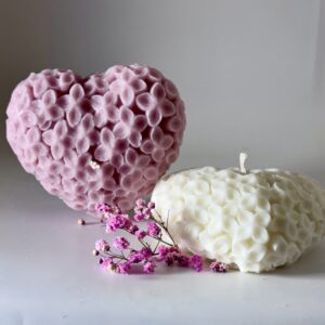 Hjerte hortensia lys