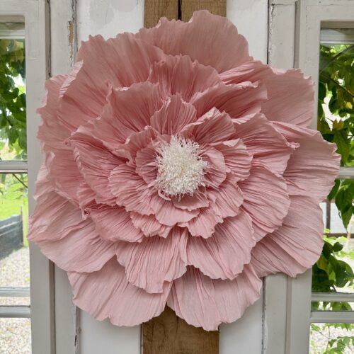 Blomst lys-rosa med lys